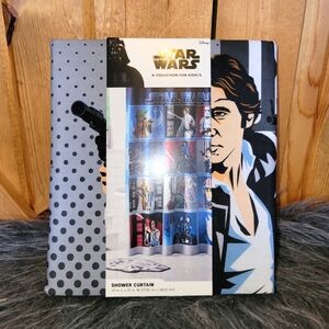 Starwars shower curtain